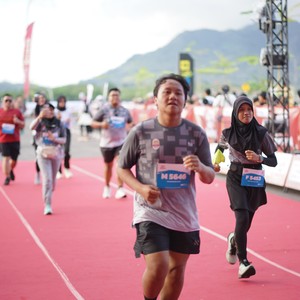 Race photo from KEDIRI HALF MARATHON 2026