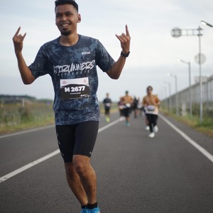 Race photo from KEDIRI HALF MARATHON 2026