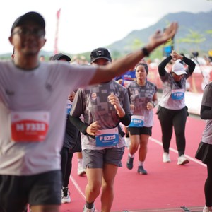 Race photo from KEDIRI HALF MARATHON 2026
