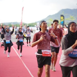 Race photo from KEDIRI HALF MARATHON 2026