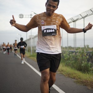 Race photo from KEDIRI HALF MARATHON 2026