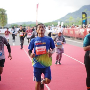 Race photo from KEDIRI HALF MARATHON 2026
