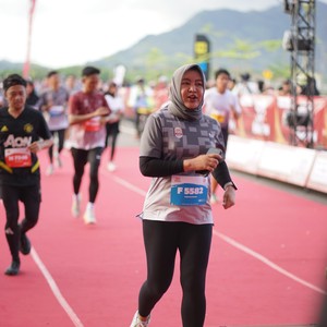 Race photo from KEDIRI HALF MARATHON 2026
