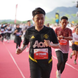 Race photo from KEDIRI HALF MARATHON 2026
