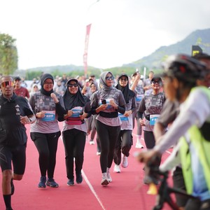 Race photo from KEDIRI HALF MARATHON 2026