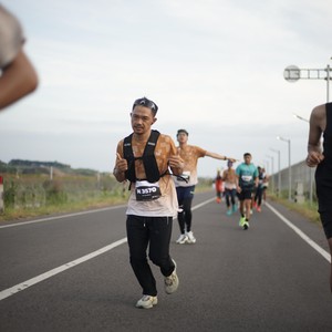 Race photo from KEDIRI HALF MARATHON 2026