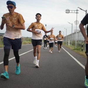 Race photo from KEDIRI HALF MARATHON 2026