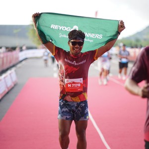 Race photo from KEDIRI HALF MARATHON 2026