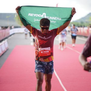 Race photo from KEDIRI HALF MARATHON 2026