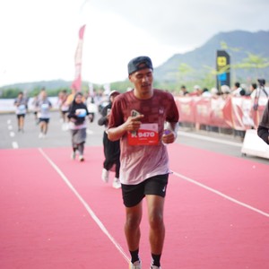 Race photo from KEDIRI HALF MARATHON 2026