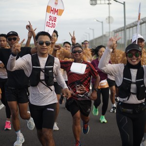 Race photo from KEDIRI HALF MARATHON 2026