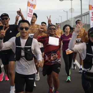 Race photo from KEDIRI HALF MARATHON 2026