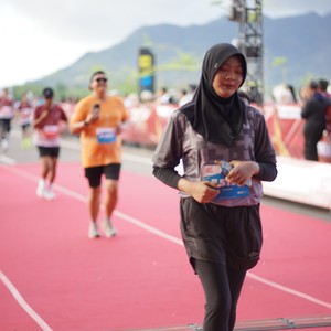 Race photo from KEDIRI HALF MARATHON 2026