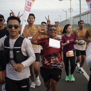 Race photo from KEDIRI HALF MARATHON 2026