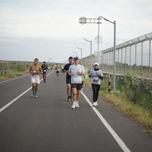Race photo from KEDIRI HALF MARATHON 2026