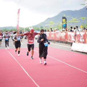 Race photo from KEDIRI HALF MARATHON 2026