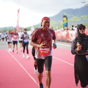 Race photo from KEDIRI HALF MARATHON 2026