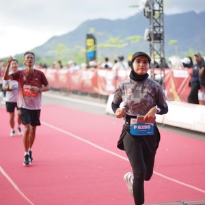 Race photo from KEDIRI HALF MARATHON 2026