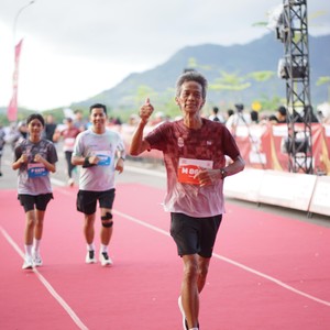 Race photo from KEDIRI HALF MARATHON 2026