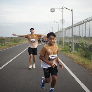 Race photo from KEDIRI HALF MARATHON 2026