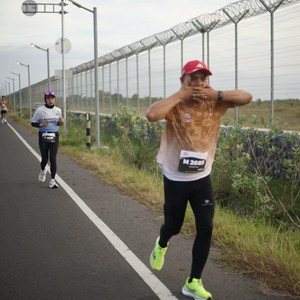 Race photo from KEDIRI HALF MARATHON 2026