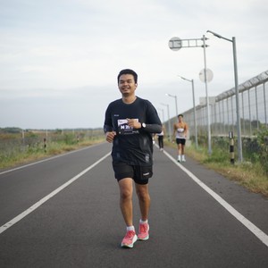 Race photo from KEDIRI HALF MARATHON 2026