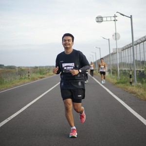 Race photo from KEDIRI HALF MARATHON 2026