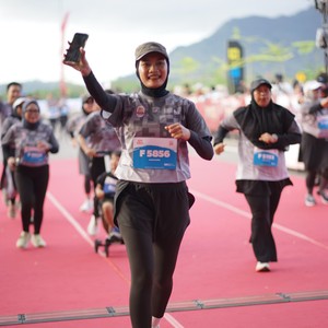 Race photo from KEDIRI HALF MARATHON 2026