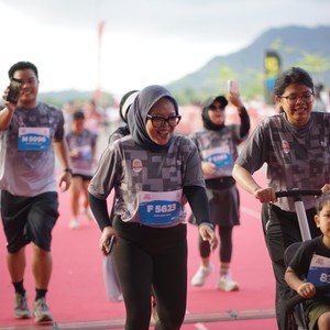 Race photo from KEDIRI HALF MARATHON 2026