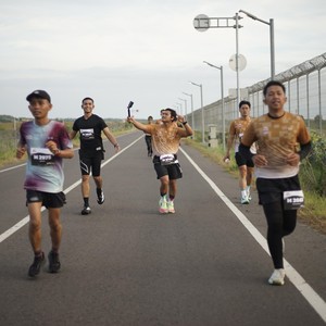 Race photo from KEDIRI HALF MARATHON 2026