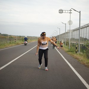 Race photo from KEDIRI HALF MARATHON 2026