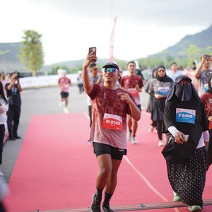 Race photo from KEDIRI HALF MARATHON 2026