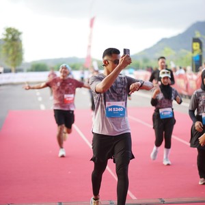Race photo from KEDIRI HALF MARATHON 2026