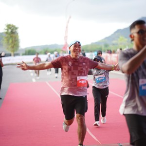 Race photo from KEDIRI HALF MARATHON 2026