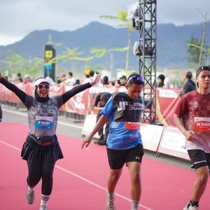 Race photo from KEDIRI HALF MARATHON 2026