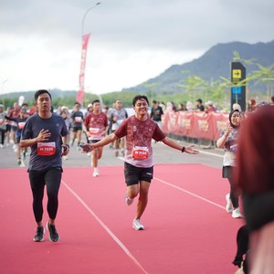 Race photo from KEDIRI HALF MARATHON 2026