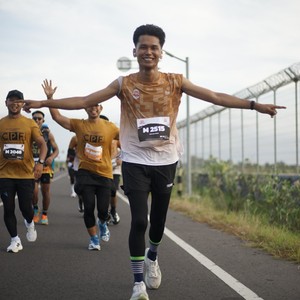 Race photo from KEDIRI HALF MARATHON 2026
