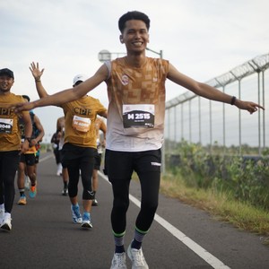 Race photo from KEDIRI HALF MARATHON 2026