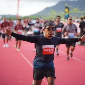 Race photo from KEDIRI HALF MARATHON 2026