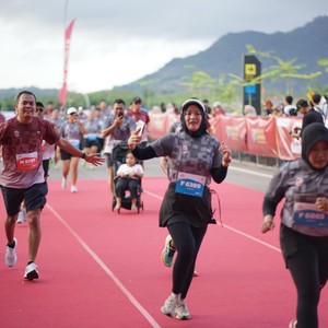 Race photo from KEDIRI HALF MARATHON 2026