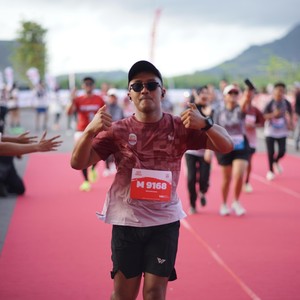 Race photo from KEDIRI HALF MARATHON 2026