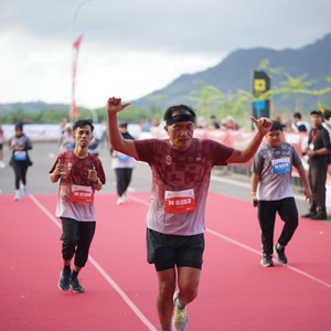 Race photo from KEDIRI HALF MARATHON 2026
