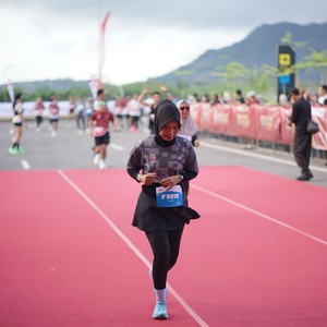 Race photo from KEDIRI HALF MARATHON 2026