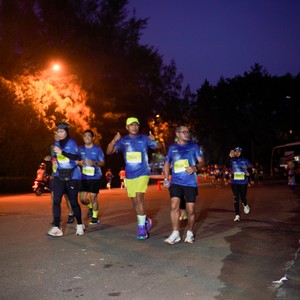 Race photo from BOGORUN 2026