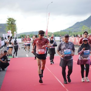 Race photo from KEDIRI HALF MARATHON 2026