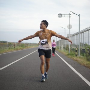 Race photo from KEDIRI HALF MARATHON 2026