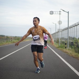Race photo from KEDIRI HALF MARATHON 2026