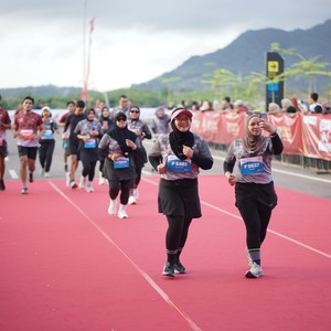 Race photo from KEDIRI HALF MARATHON 2026