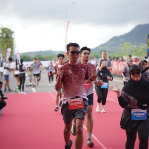 Race photo from KEDIRI HALF MARATHON 2026
