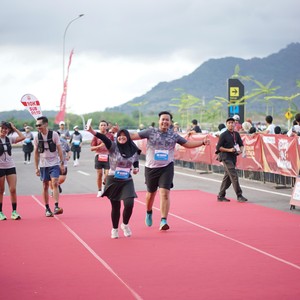 Race photo from KEDIRI HALF MARATHON 2026